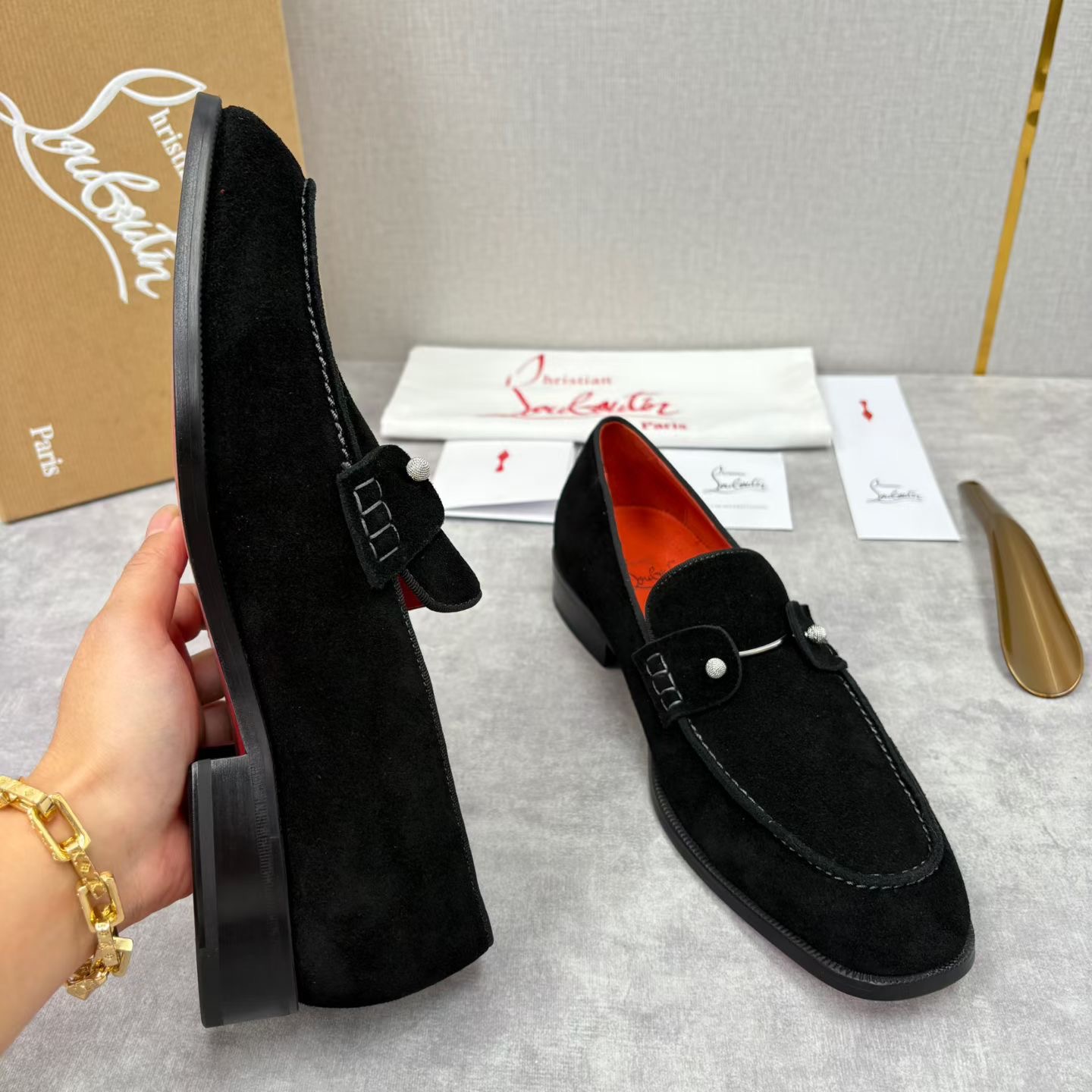 Cistian Louboutin shoe